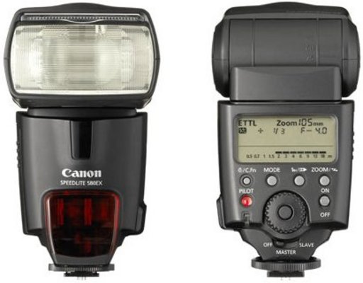 Product picture Canon EOS 580EX Speedlite Instruction Manual