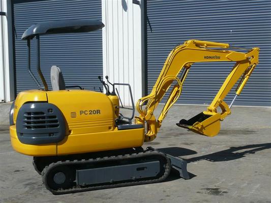 Product picture Komatsu PC20R-8 Operation and Maintenance Manual
